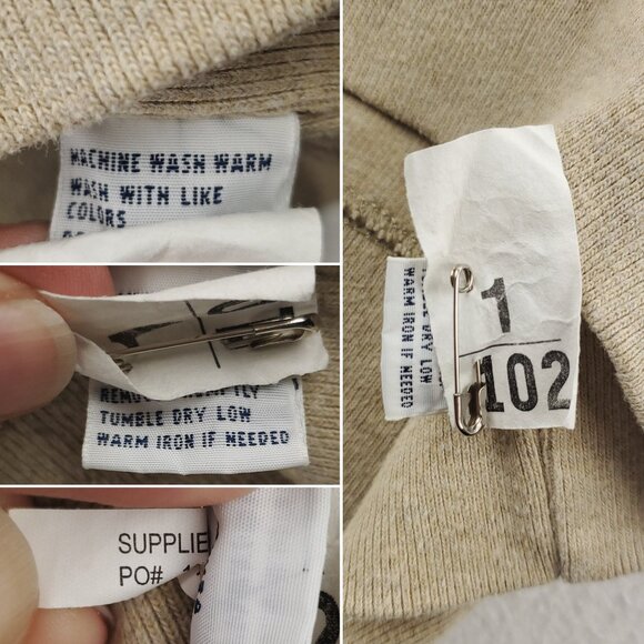 Polo Ralph Lauren Vintage Shawl Neck Sweater Pony Cotton Dry Cleaned Men's Large - Picture 5 of 13